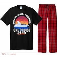 Spending The Inheritance One Cruise At A Time Pajama Set thumb 0