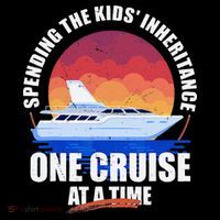 Spending The Inheritance One Cruise At A Time Women's Hoodie thumb 2
