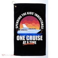 Spending The Inheritance One Cruise At A Time Golf Towel thumb 0