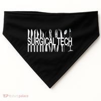 Surgical Tech Instruts Surgical Technologist Scrub Tech Gift USA-Made Doggie Bandana thumb 0