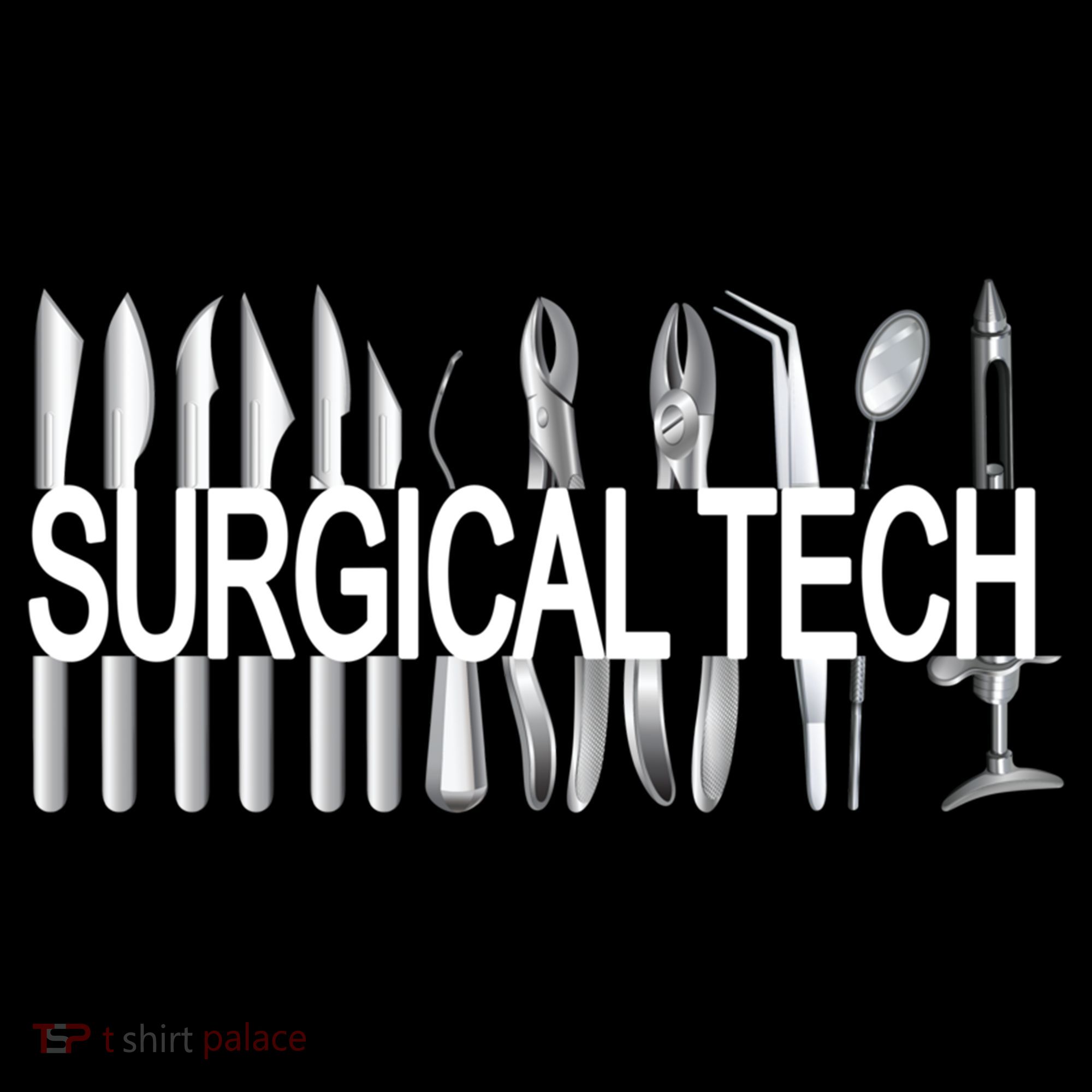 Surgical Tech Instruts Surgical Technologist Scrub Tech Gift USA-Made Doggie Bandana