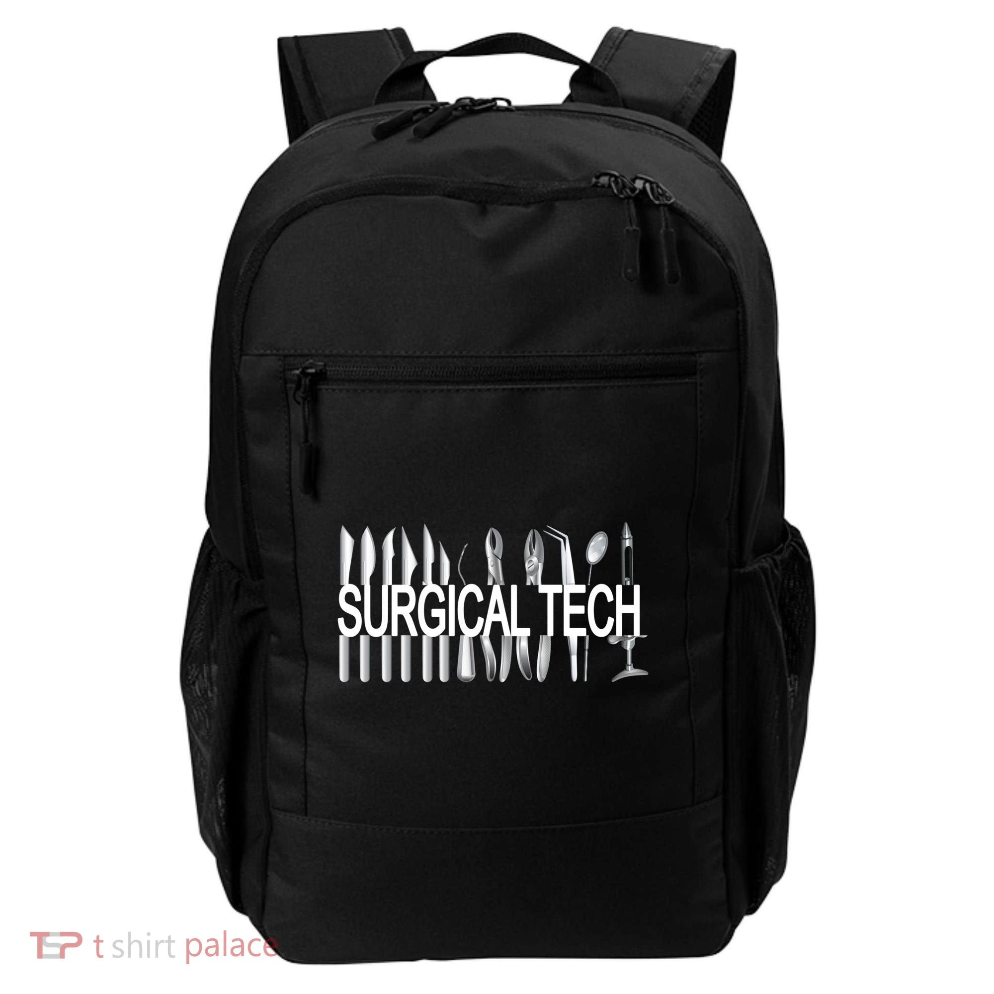Surgical Tech Instruts Surgical Technologist Scrub Tech Gift Backpack