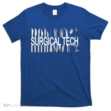Surgical Tech Instruts Surgical Technologist Scrub Tech Gift T-Shirt