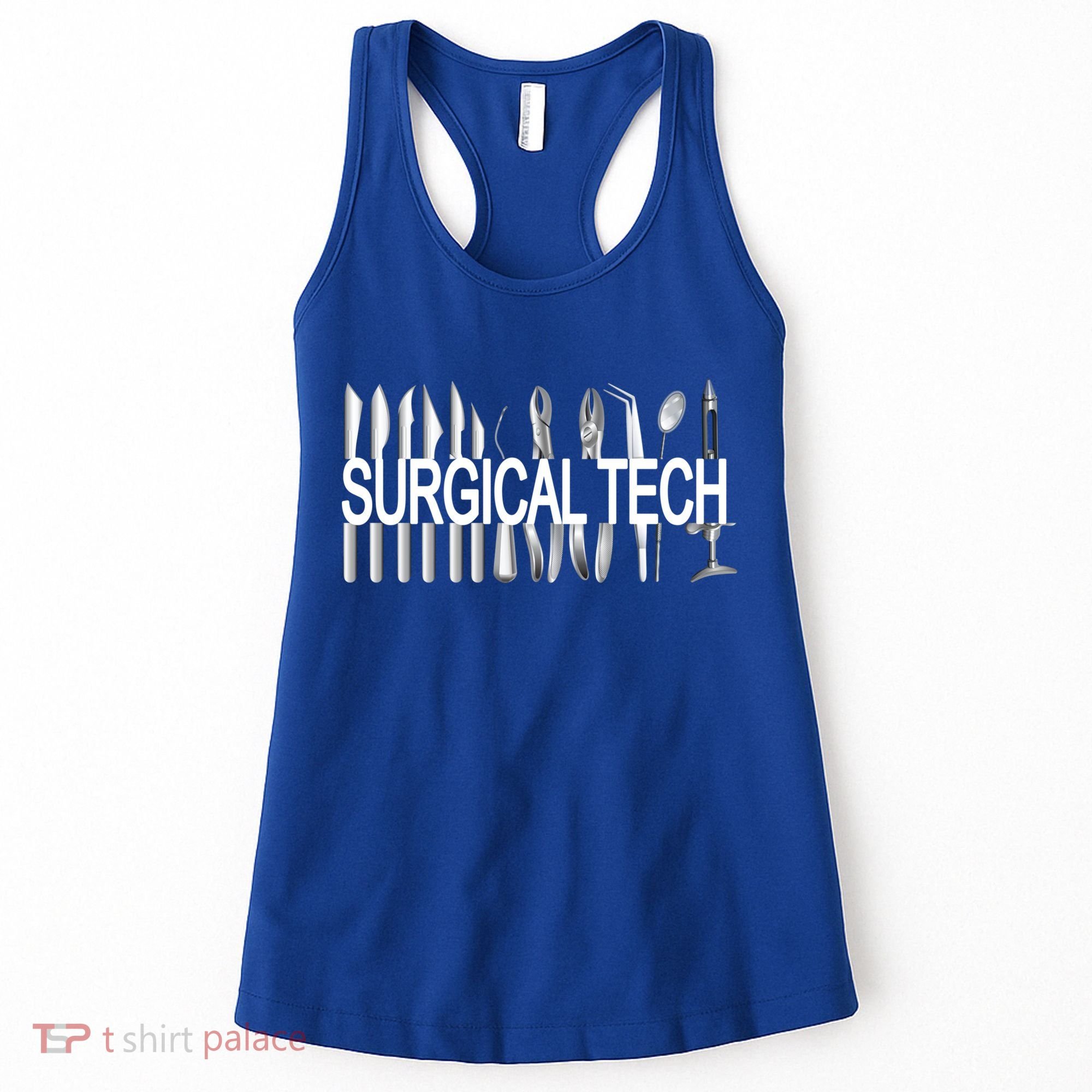 Surgical Tech Instruts Surgical Technologist Scrub Tech Gift Women's Tank Top