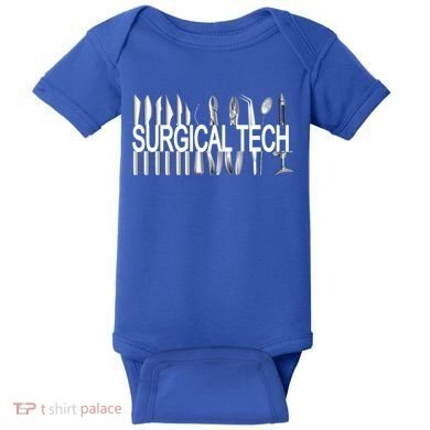 Surgical Tech Instruts Surgical Technologist Scrub Tech Gift Baby Bodysuit