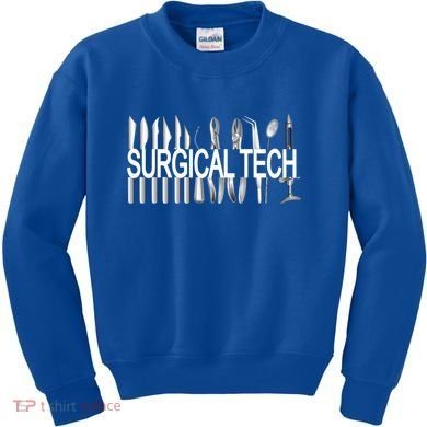 Surgical Tech Instruts Surgical Technologist Scrub Tech Gift Kids Sweatshirt