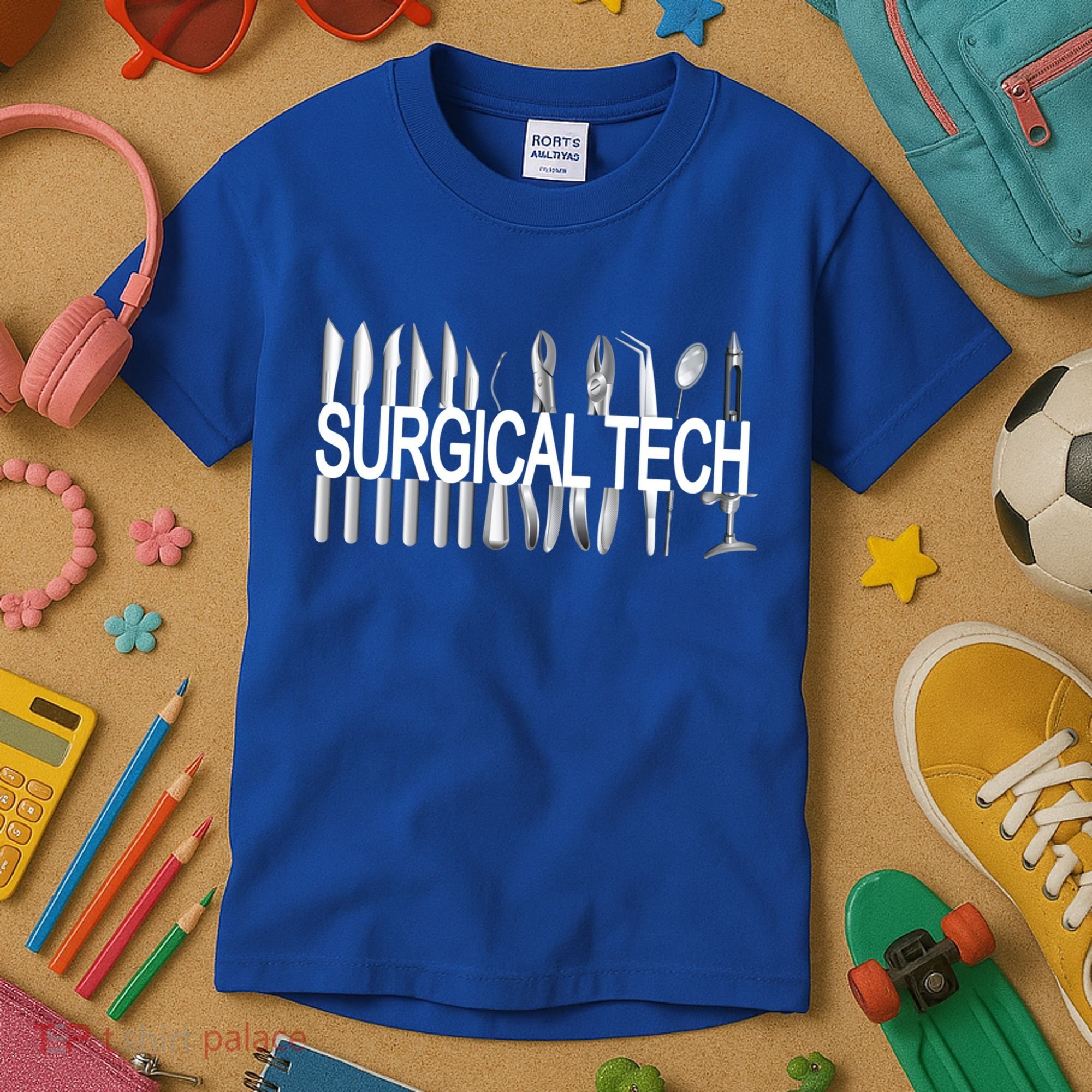 Surgical Tech Instruts Surgical Technologist Scrub Tech Gift Kids T-Shirt