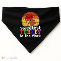 Sweetest Turkey In The Flock USA-Made Doggie Bandana thumb 0