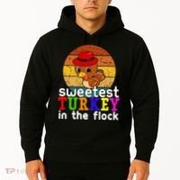 Sweetest Turkey In The Flock Hoodie thumb 2