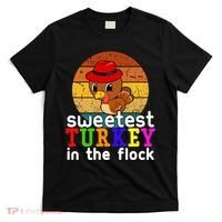 Sweetest Turkey In The Flock T-Shirt thumb 0