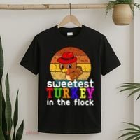 Sweetest Turkey In The Flock T-Shirt thumb 2