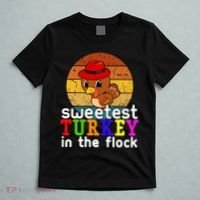Sweetest Turkey In The Flock T-Shirt thumb 5