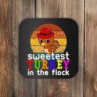 Sweetest Turkey In The Flock Coaster thumb 0