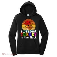 Sweetest Turkey In The Flock Women's Hoodie thumb 0