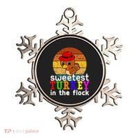 Sweetest Turkey In The Flock Ornament thumb 0