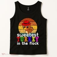 Sweetest Turkey In The Flock Tank Top thumb 2