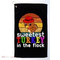 Sweetest Turkey In The Flock Golf Towel thumb 0