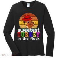 Sweetest Turkey In The Flock Women's Long Sleeve Shirt thumb 0