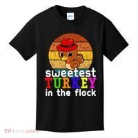 Sweetest Turkey In The Flock Kids T-Shirt thumb 0