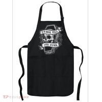Sober Till It's Over AA NA Recovery Alcoholics Anonymous Apron thumb 0