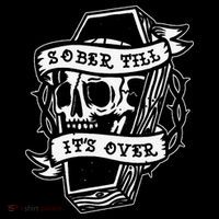 Sober Till It's Over AA NA Recovery Alcoholics Anonymous Sweatshirt thumb 3