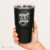 Sober Till It's Over AA NA Recovery Alcoholics Anonymous Tumbler thumb 2