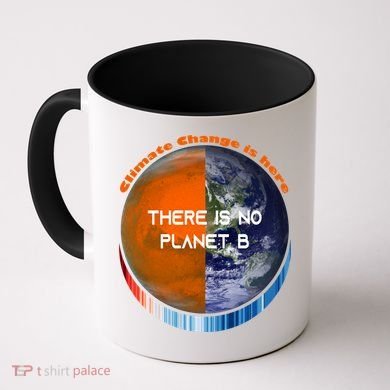 Showyourstripes – There Is No Planet B Climate Change Gift Coffee Mug