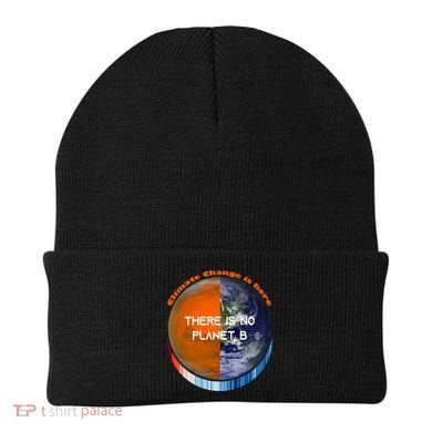 Showyourstripes – There Is No Planet B Climate Change Gift Beanie