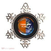 Showyourstripes – There Is No Planet B Climate Change Gift Ornament thumb 0