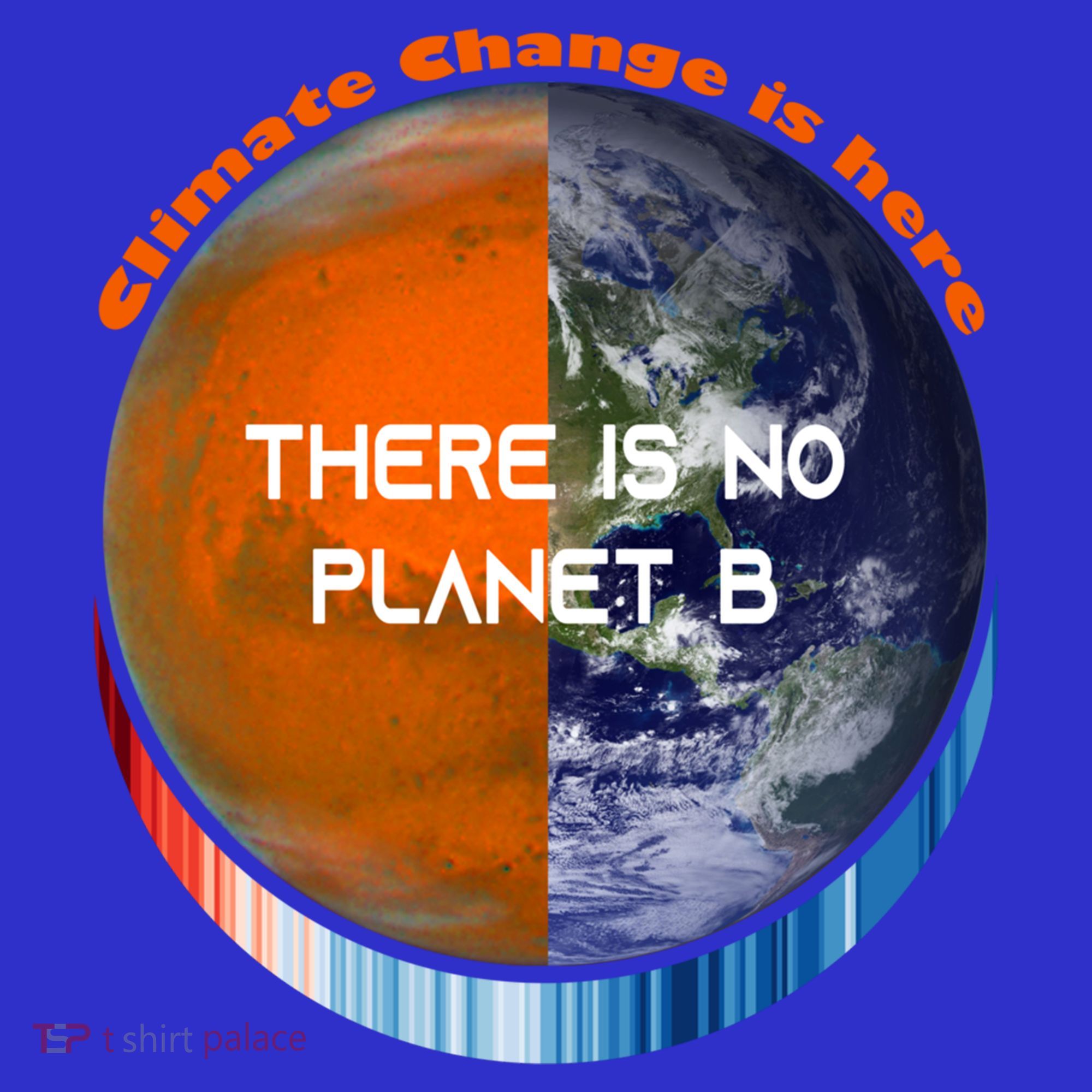 Showyourstripes – There Is No Planet B Climate Change Gift Sweatshirt