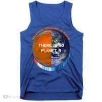 Showyourstripes – There Is No Planet B Climate Change Gift Tank Top thumb 0