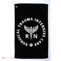 Surgical Trauma Icu Nurse Rn Sticu Nurse Appreciation Golf Towel thumb 0