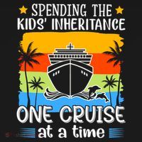 Spending The  Inheritance One Cruise At A Time Meaningful Gift Backpack thumb 2