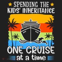 Spending The  Inheritance One Cruise At A Time Meaningful Gift Hat thumb 2