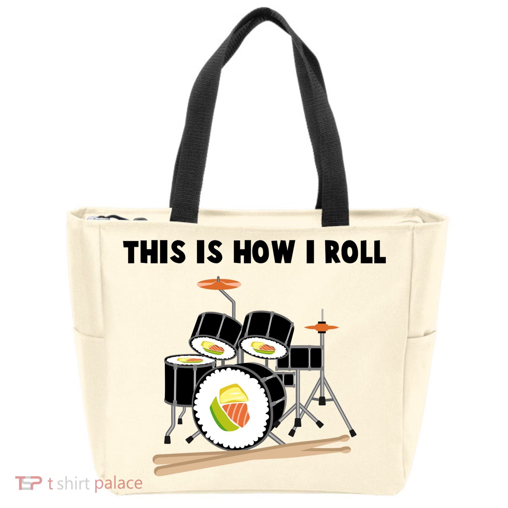 Sushi This Is How I Roll Tote Bag