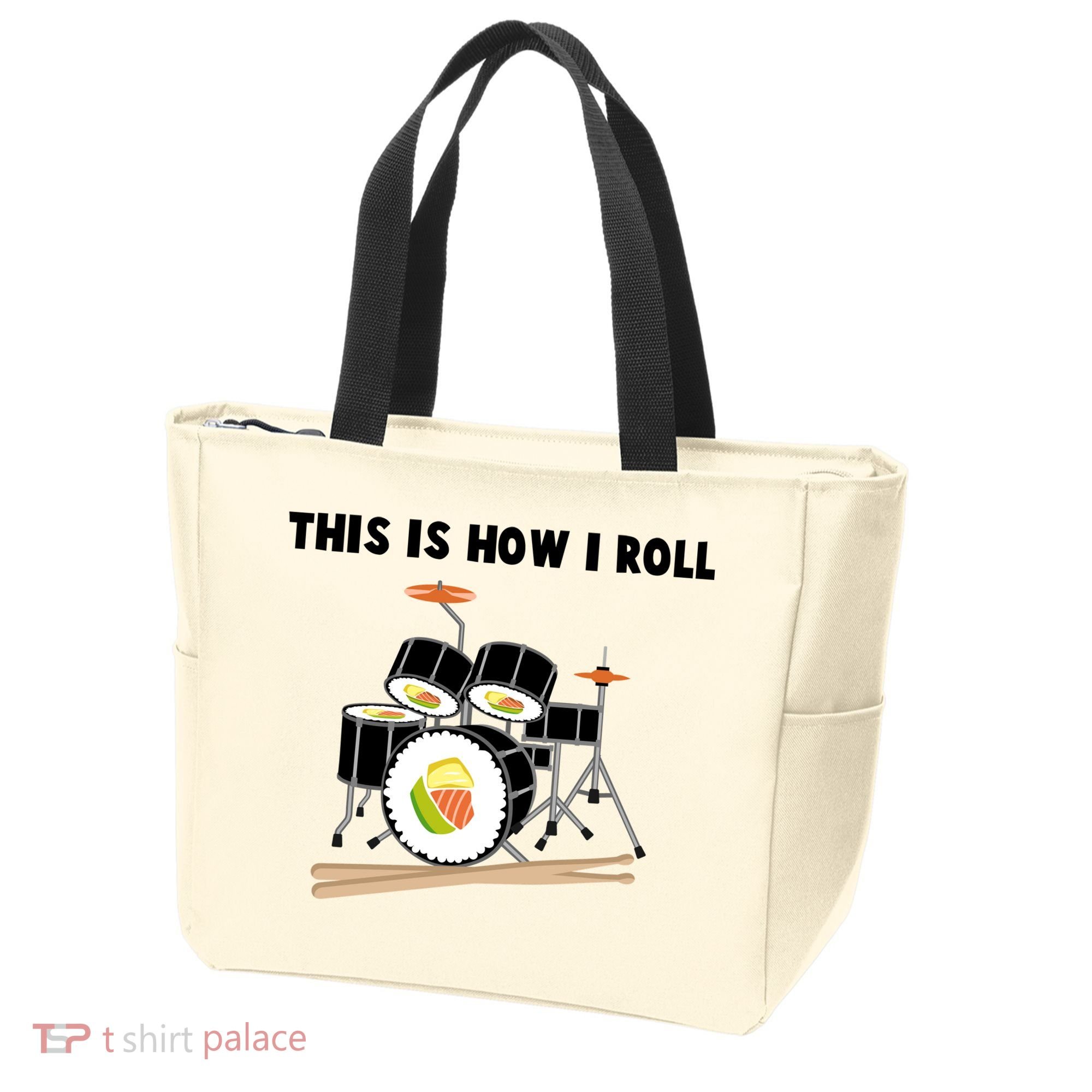 Sushi This Is How I Roll Tote Bag