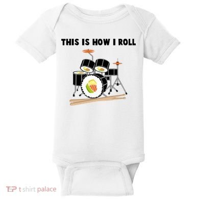 Sushi This Is How I Roll Baby Bodysuit