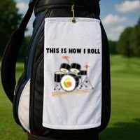Sushi This Is How I Roll Golf Towel thumb 2