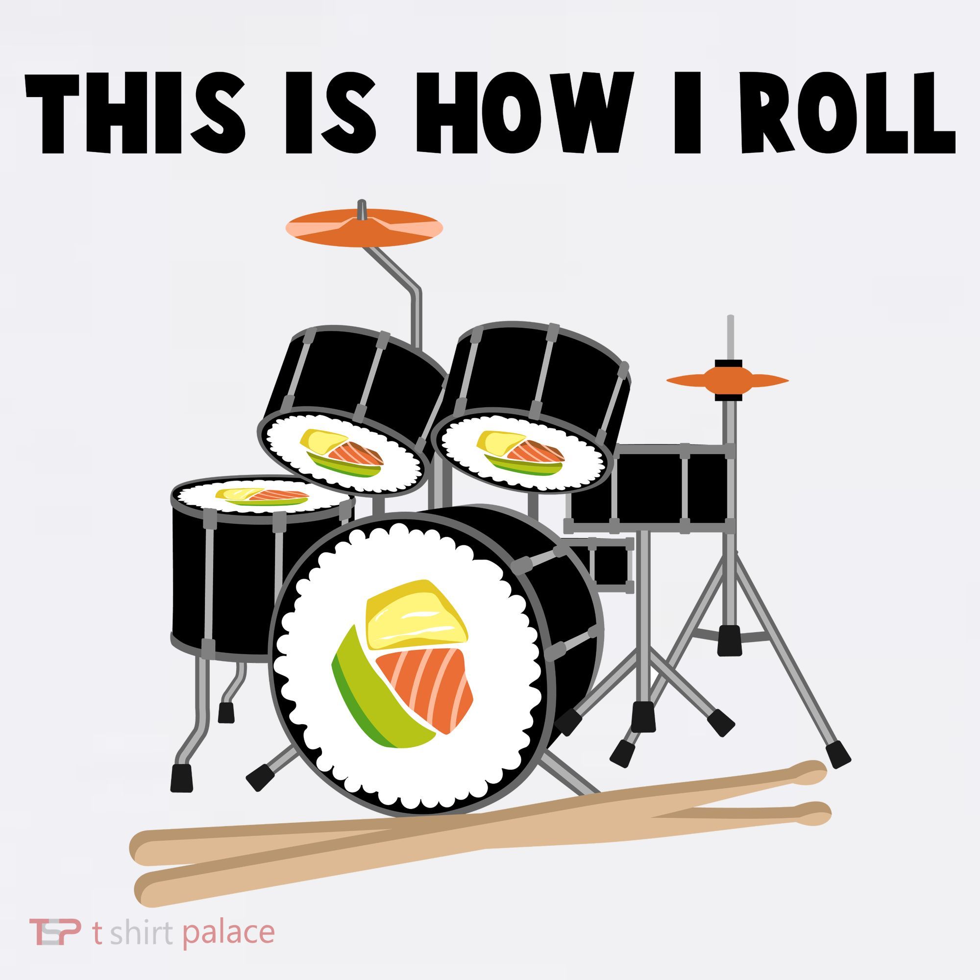 Sushi This Is How I Roll Kids Sweatshirt
