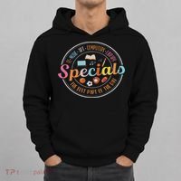Sped Teacher I Am Their Voice They Are My Heart Speducator Hoodie thumb 0