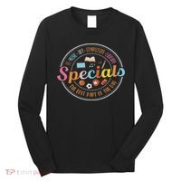 Sped Teacher I Am Their Voice They Are My Heart Speducator Long Sleeve Shirt thumb 0