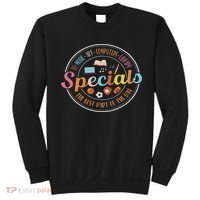 Sped Teacher I Am Their Voice They Are My Heart Speducator Sweatshirt thumb 0