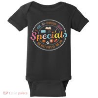 Sped Teacher I Am Their Voice They Are My Heart Speducator Baby Bodysuit thumb 0