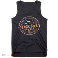 Sped Teacher I Am Their Voice They Are My Heart Speducator Tank Top thumb 0