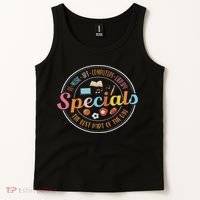 Sped Teacher I Am Their Voice They Are My Heart Speducator Tank Top thumb 2