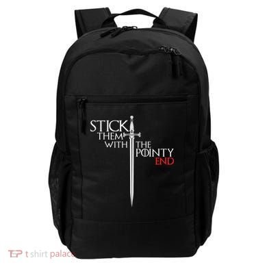 Stick Them With The Pointy End Backpack