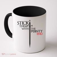 Stick Them With The Pointy End Coffee Mug thumb 0
