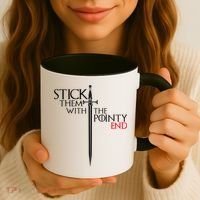 Stick Them With The Pointy End Coffee Mug thumb 3