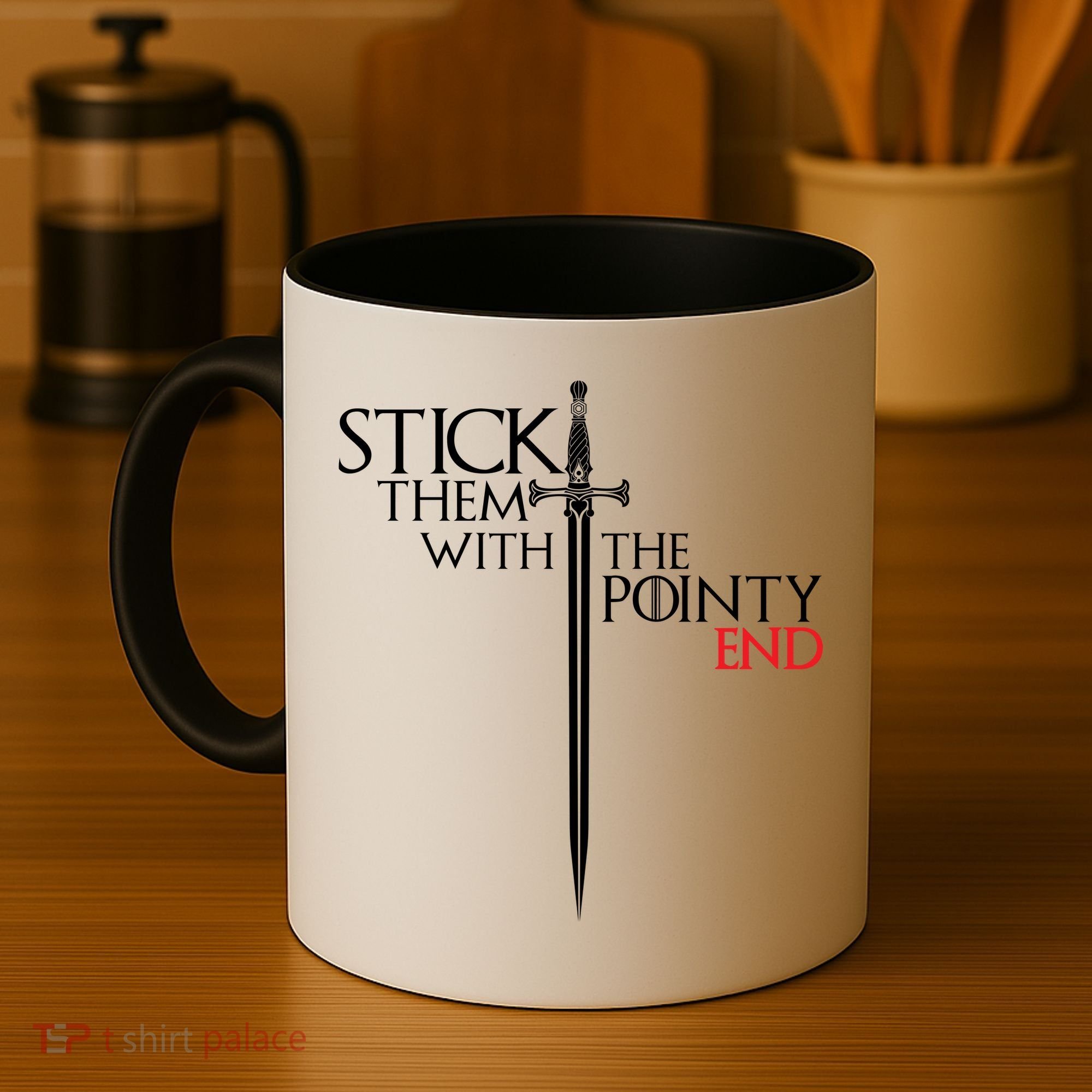 Stick Them With The Pointy End Coffee Mug