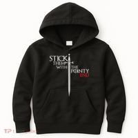 Stick Them With The Pointy End Kids Hoodie thumb 0